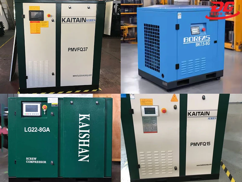 Một số model máy nén khí trục vít Kaishan