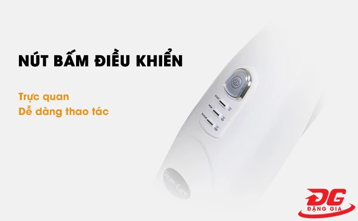 Nút bấm điều khiển thuận tiện dễ dàng thao tác