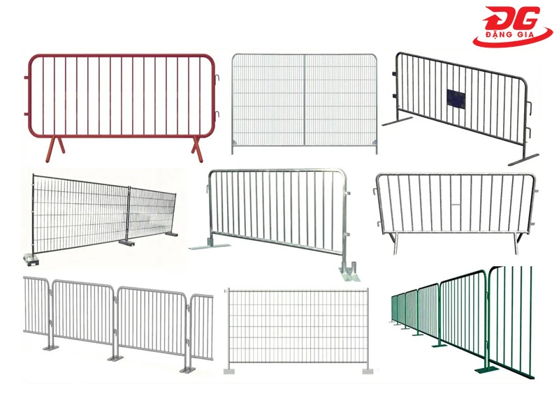 Các loại rào chắn sắt dạng tấm phổ biến