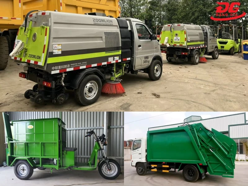 Phân loại xe chở rác