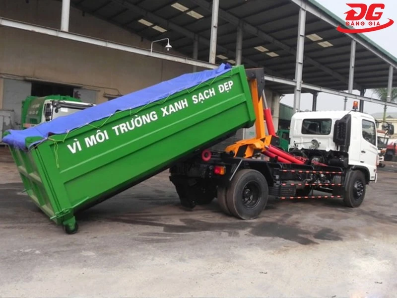 Xe ô tô chở rác có thùng rời
