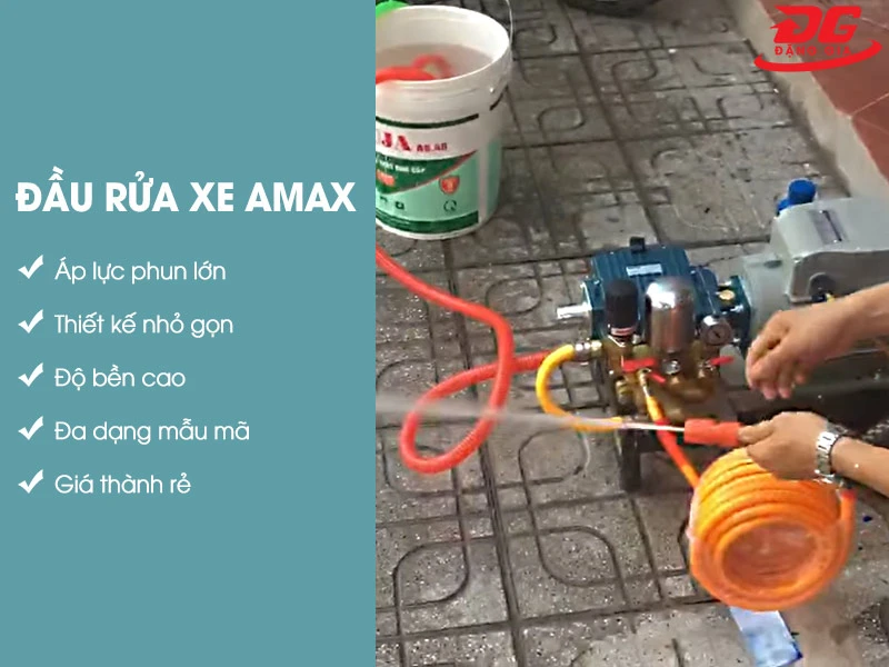 Đầu bơm rửa xe Amax