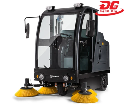 Hình ảnh sản phẩm Xe quét rác ngồi lái Kumisai KMS S10