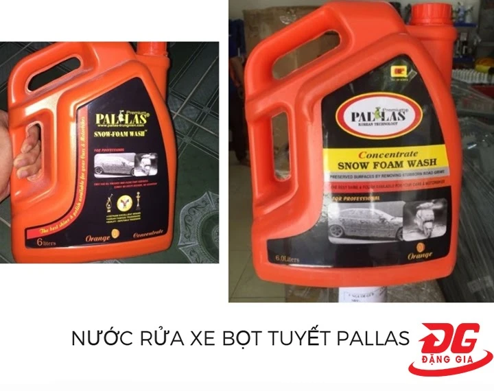 Dung dịch rửa xe Pallas