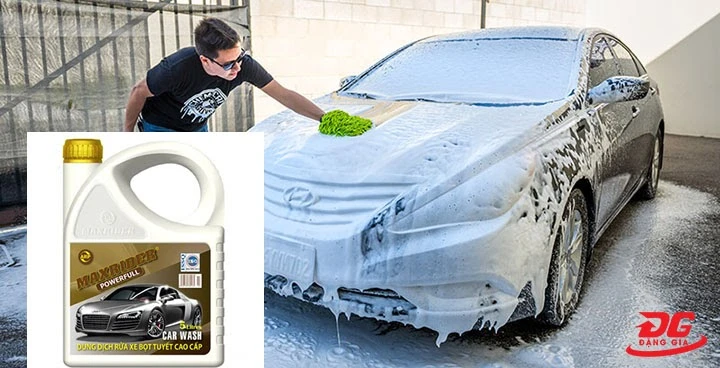 Nước rửa xe bọt tuyết Maxrider Powerfull