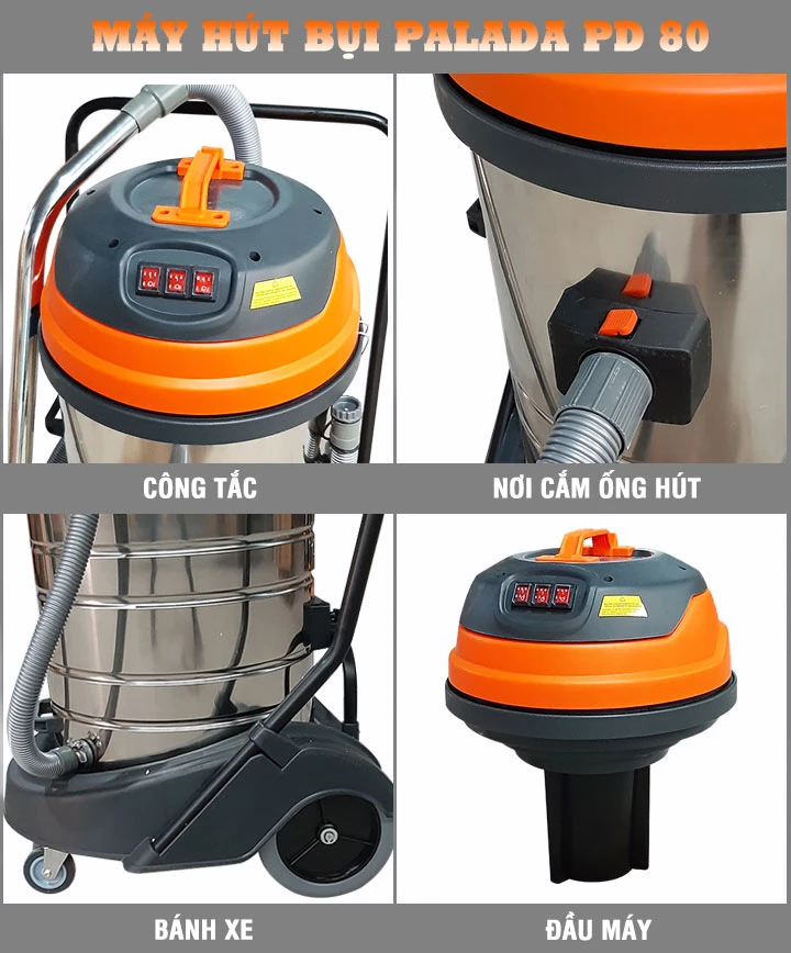 Palada PD80 được thiết kế hiện đại