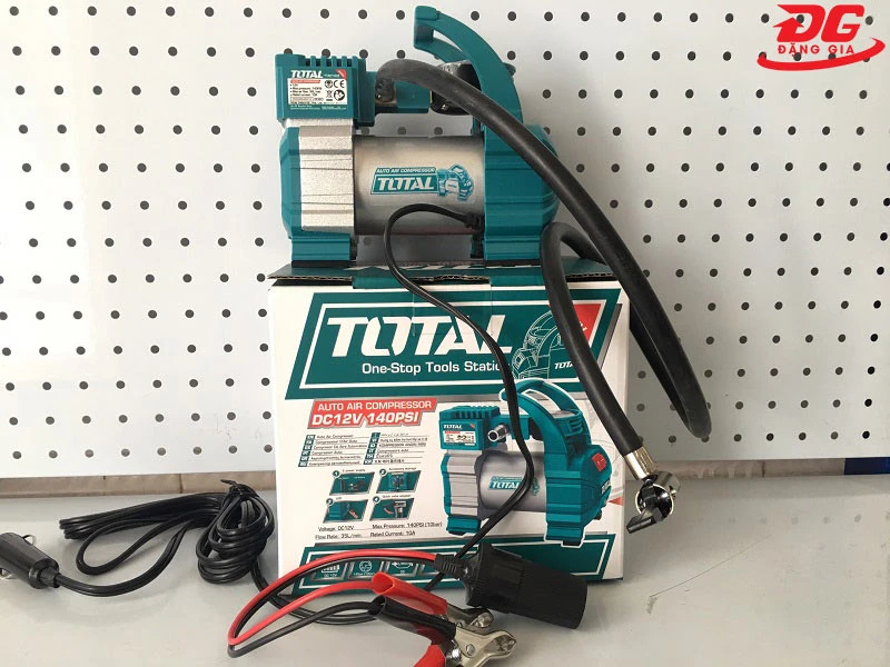 Máy nén khí mini cầm tay 12V Total TTAC1406