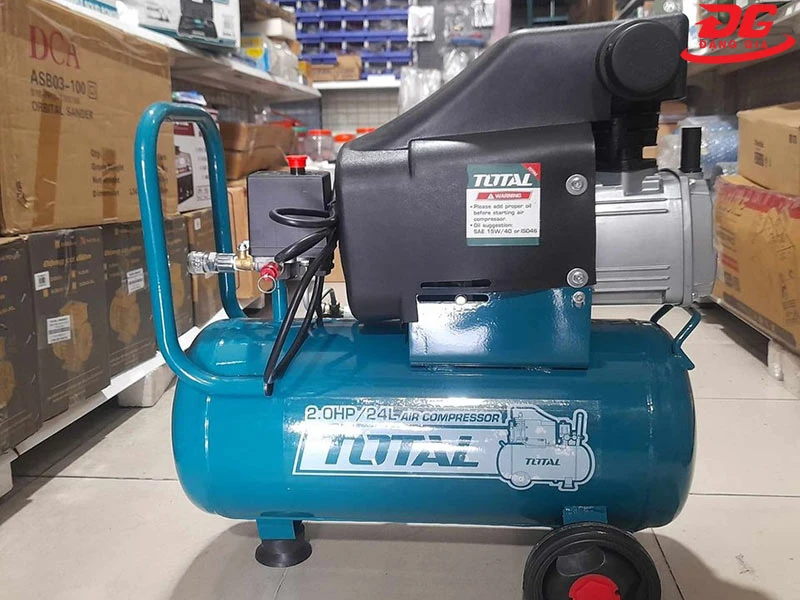 Máy bơm khí nén có dầu Total TC1202411T