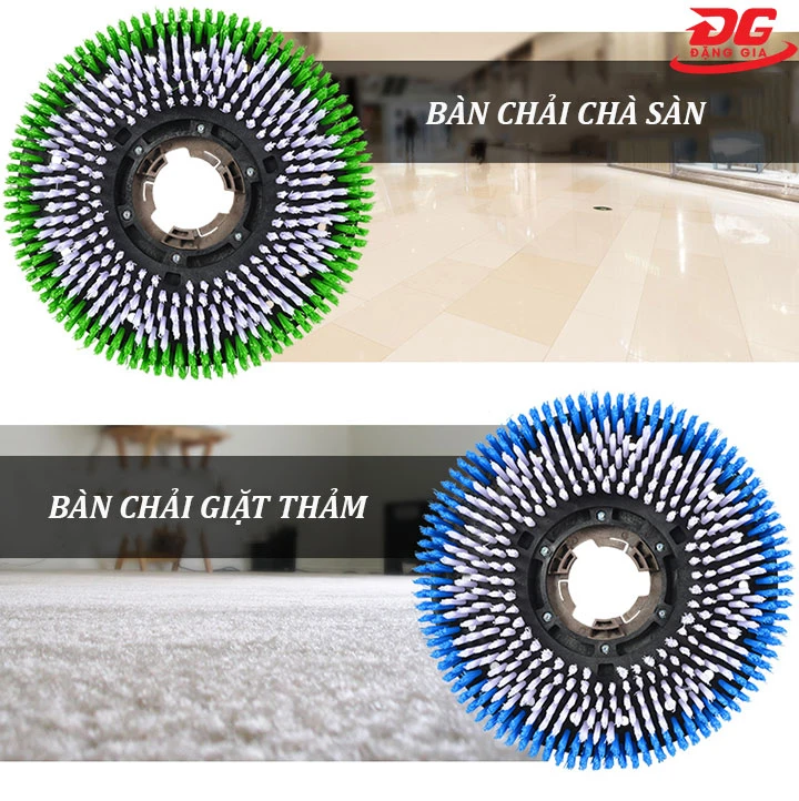 bàn chải máy chà sàn công nghiệp Hiclean