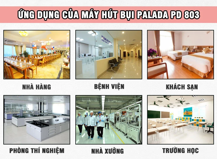 ứng dụng đa dạng của PD803