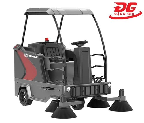 Xe quét rác ngồi lái Kumisai KMS-S8 6