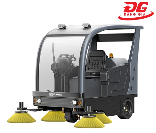 Hình ảnh sản phẩm Xe quét rác ngồi lái Kumisai KMS-S9