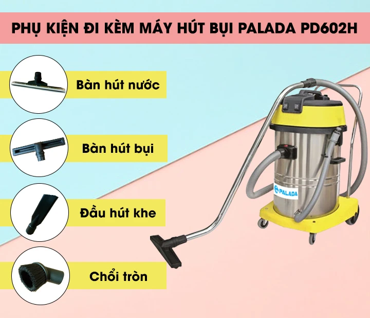 phụ kiện đi kèm model palada PD602H