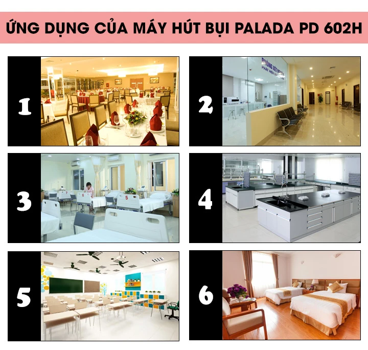 ứng dụng đa dạng của Palada PD602H