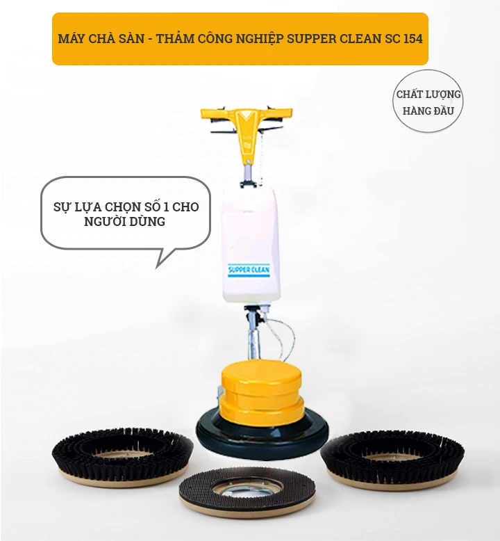 máy chà sàn - thảm công nghiệp Supper Clean SC 154