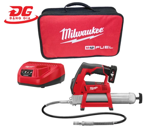 Súng bơm mỡ chạy pin Milwaukee M12 GG-0 4