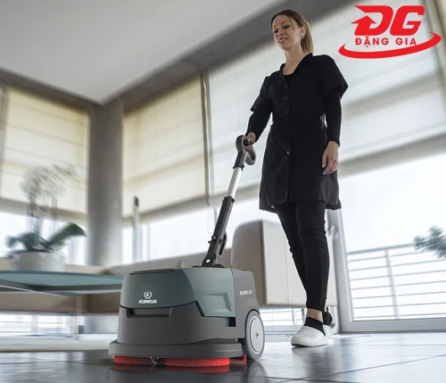 Máy lau sàn liên hợp mini Kumisai KMS 2E