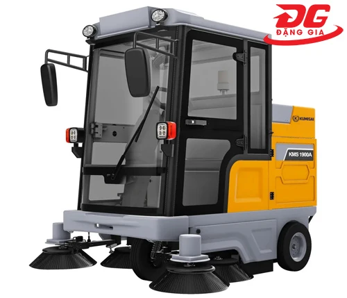 Hình ảnh sản phẩm Xe quét rác ngồi lái Kumisai KMS 1900A