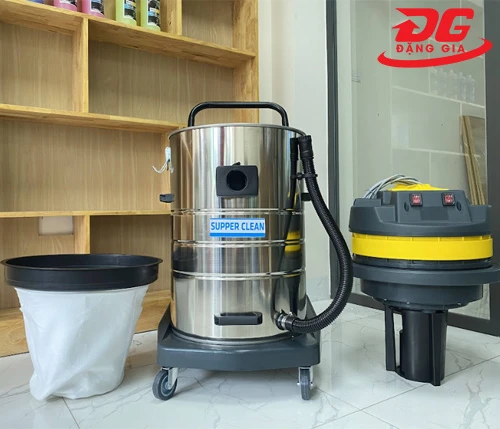 Máy hút bụi công nghiệp cho nhà xưởng Supper Clean CB60-2Q 4