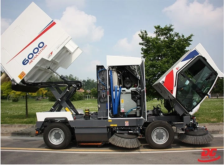 Review xe quét đường Dulevo