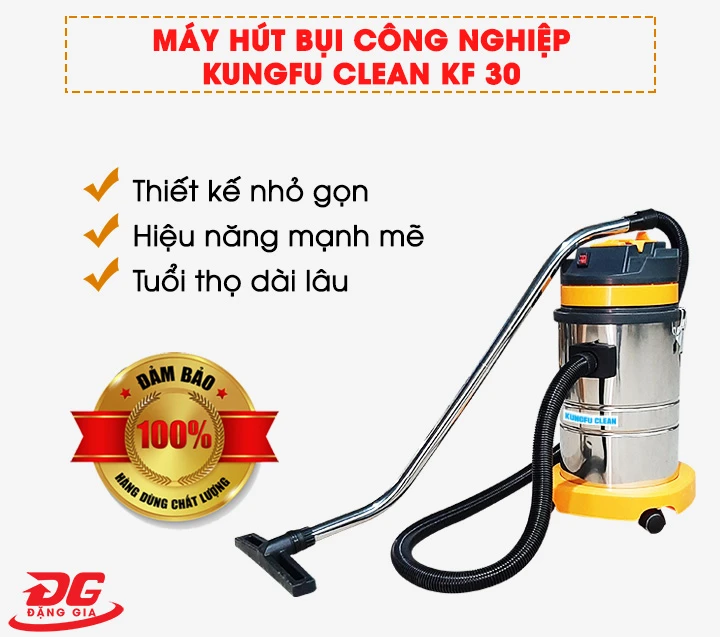 kungfu clean có thiết kế nhỏ gọn