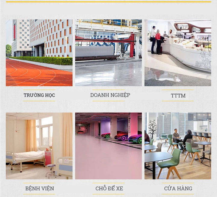 Ứng dụng máy chà sàn Kungfu Clean A-041