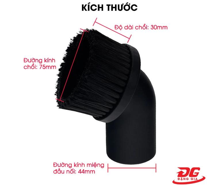chổi tròn máy hút bụi công nghiệp