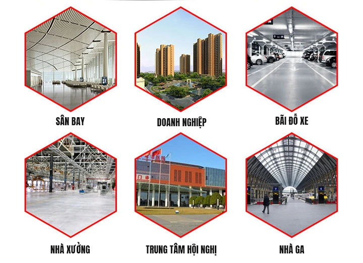 Ứng dụng của máy chà sàn - thảm công nghiệp Kungfu Clean BD2A