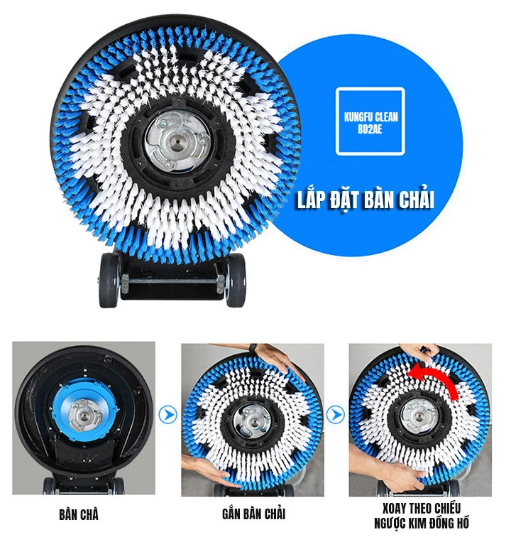 Hướng dẫn cách để lắp đặt bàn chà