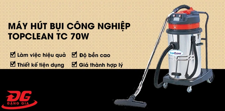 Ưu điểm thu hút sự quan tâm của các đơn vị doanh nghiệp của TopClean TC 70W