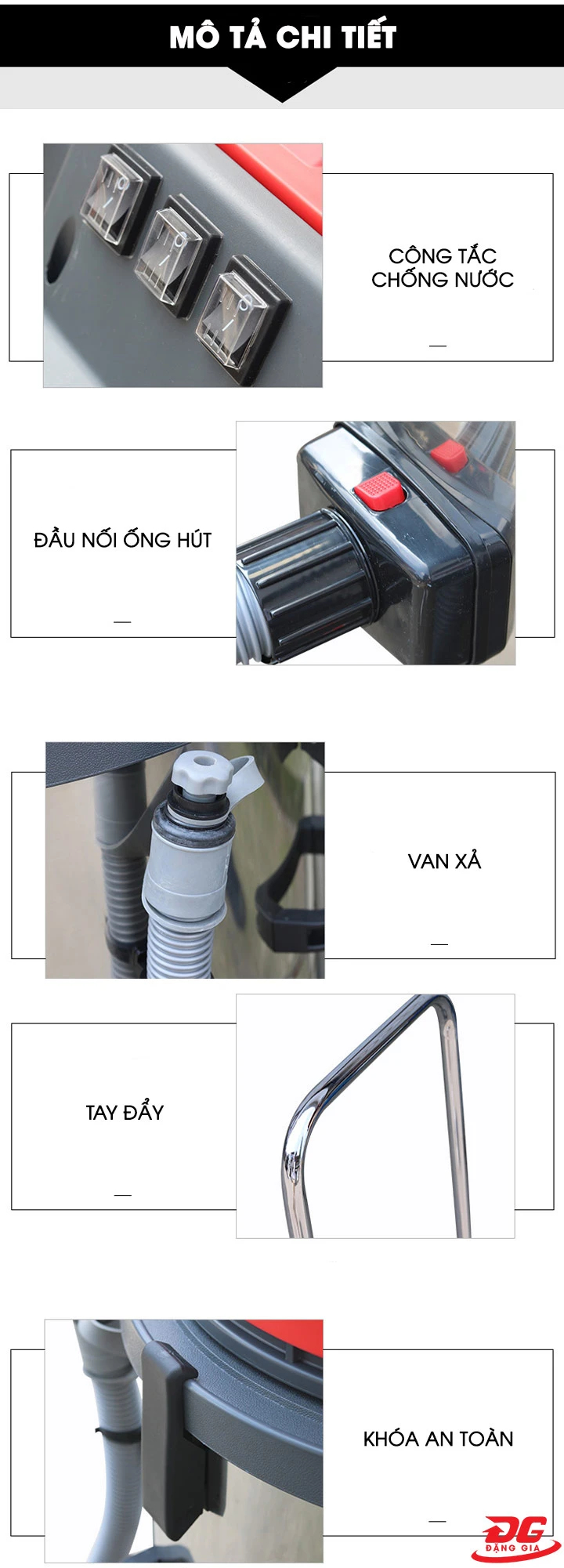 Kết cấu máy đơn giản, giúp người dùng thao tác và sử dụng dễ dàng hơn