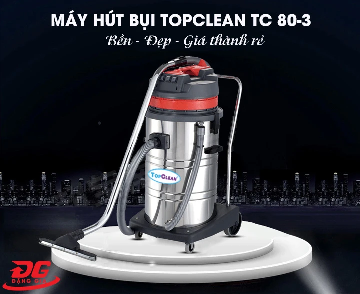 Ưu điểm nổi bật của máy hút bụi TopClean TC 80-3