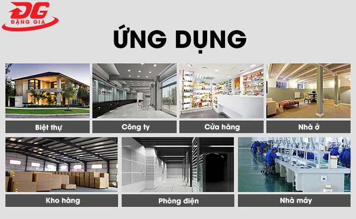 Ứng dụng máy hút ẩm Edison ED-7R