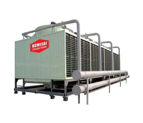 2 tổ hợp tháp giải nhiệt Kumisai KMS 400RT 4Cell 6