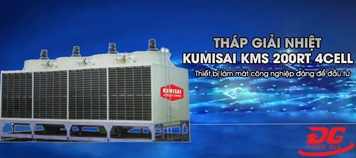 tháp giải nhiệt kumisai kms 200rt 4cell
