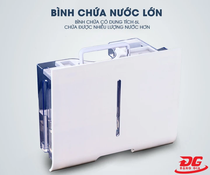 Máy hút ẩm Fujie HM-930EB có dung tích bình chứa nước của máy lớn