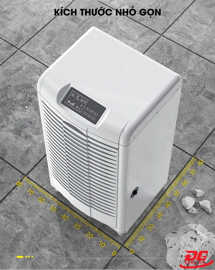 Kiểu dáng máy hiện đại với kích thước gọn gàng, thích hợp với mọi không gian