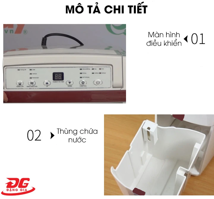 Cấu tạo máy khá đơn giản, dễ dàng vận hành và sử dụng