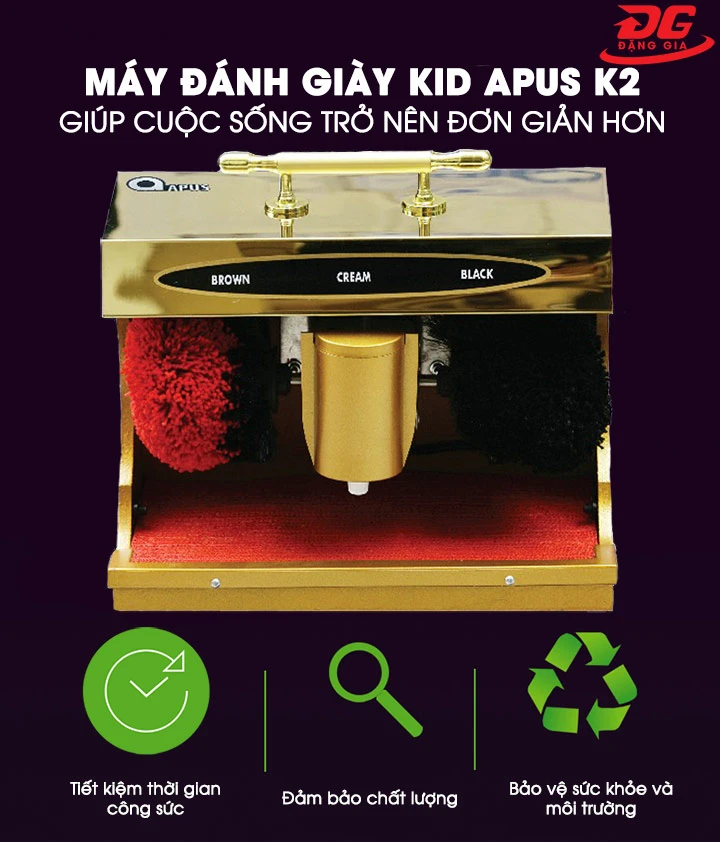 máy đánh giày Kid Apus K2