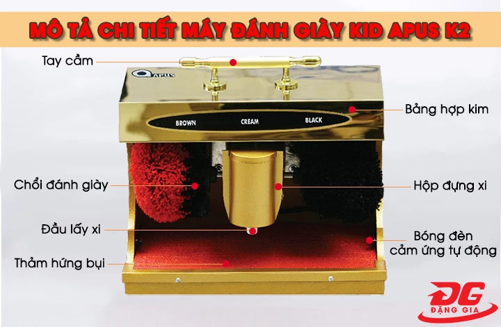 Kid Apus K2 có thiết kế nhỏ gọn