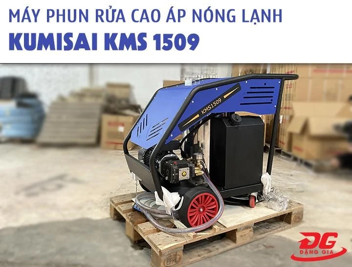 Máy phun rửa cao áp nóng lạnh Kumisai KMS 1509