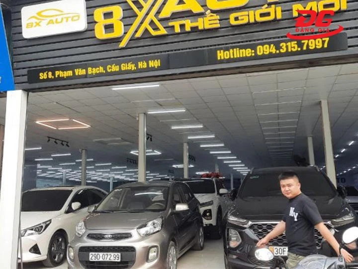 Rửa xe cầu giấy AutoCar 8x