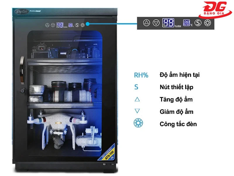 tủ chống ẩm Dry Cabi ATS-100 chính hãng
