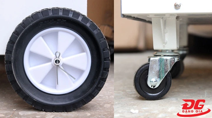 Máy hút ẩm công nghiệp Fujie HM-700DN bánh xe