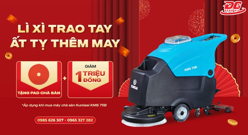 Mua máy chà sàn liên hợp chính hãng Kumisai KMS 75B