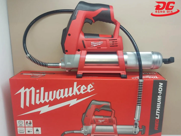 bảo quản súng bơm mỡ chạy pin Milwaukee M12 GG-0