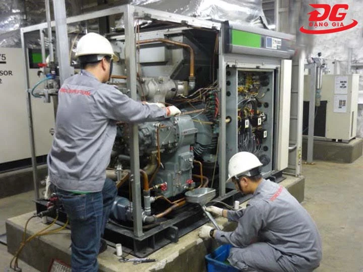 bảo trì máy nén khí Trung Quốc