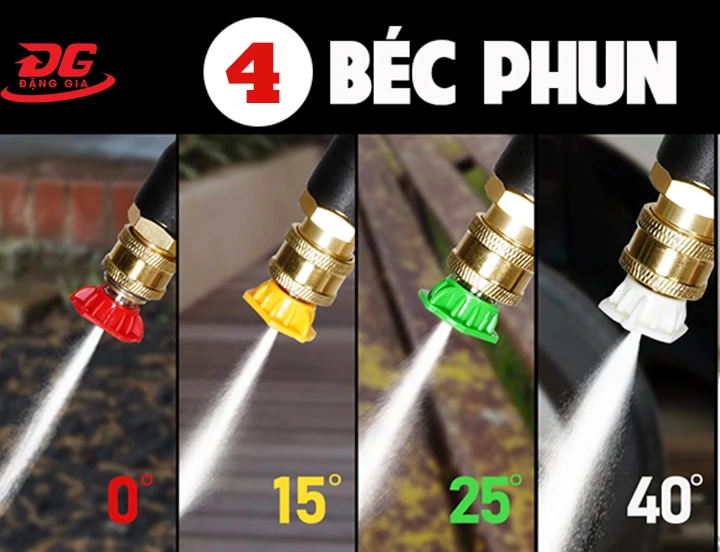 Bộ béc phun đa năng, tiện dụng