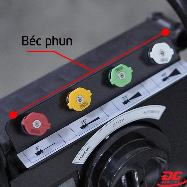 Bộ 4 béc phun theo máy rửa xe Kumisai 2200PSI