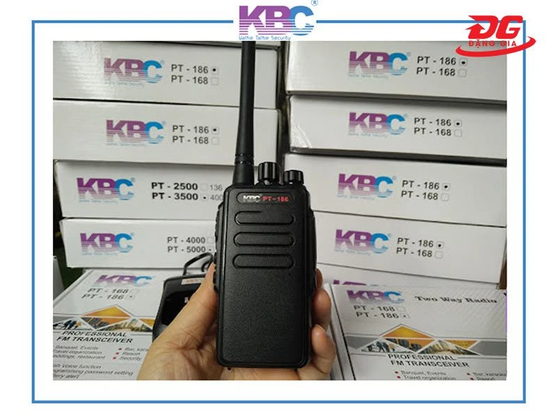 Mua bộ đàm cầm tay KBC PT-186 chính hãng tại Đặng Gia